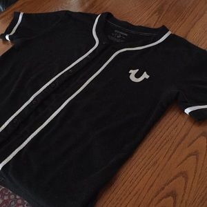True Religion Baseball Jersey (Large)